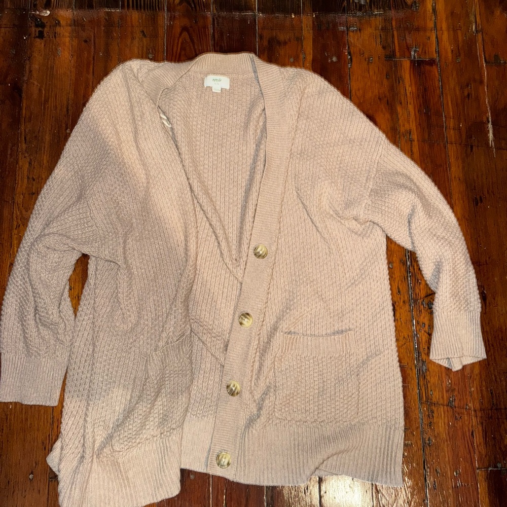 Aerie Button-Up Cardigan